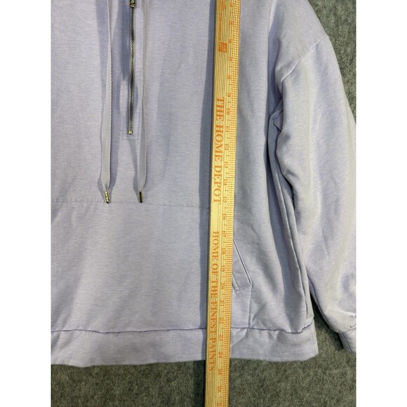 Lilly Pulitzer Suri Hoodie Women’s XL Lilac Purple 1/2 Zip Pullover - Picture 8 of 11